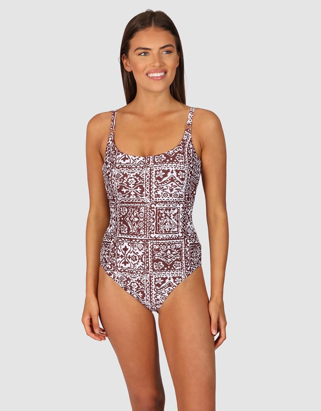 Baku Swimwear - Havana D-E Cup Underwire One Piece Swimsuit