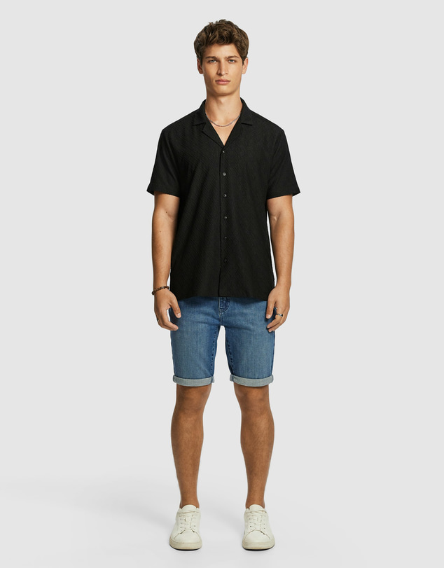 yd. - Murdock Textured Shirt