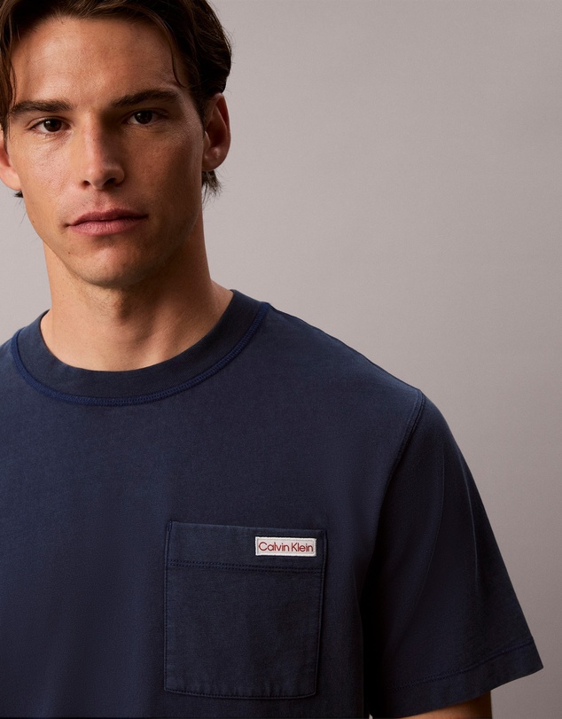 Calvin Klein Jeans - Washed Cotton Pocket T-Shirt