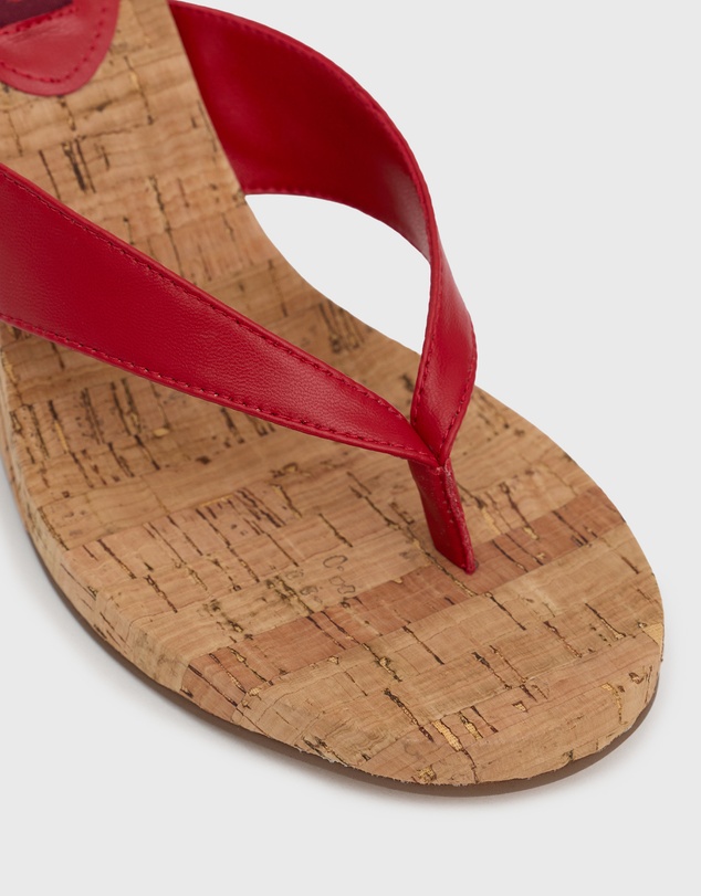 Betts - Sable 2 Thong Wedge Sandals