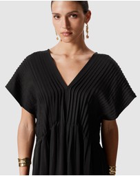 & Other Stories - Pleated Dolman Midi Dress