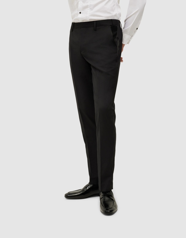 Politix - Riley Black Tie Chintz Tuxedo Pant