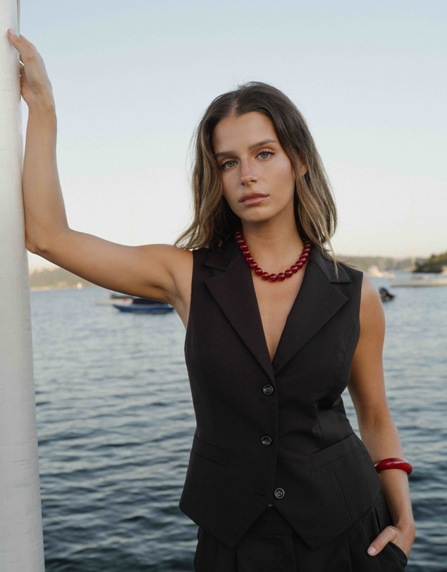 Forcast - Gia Boho Resin Necklace