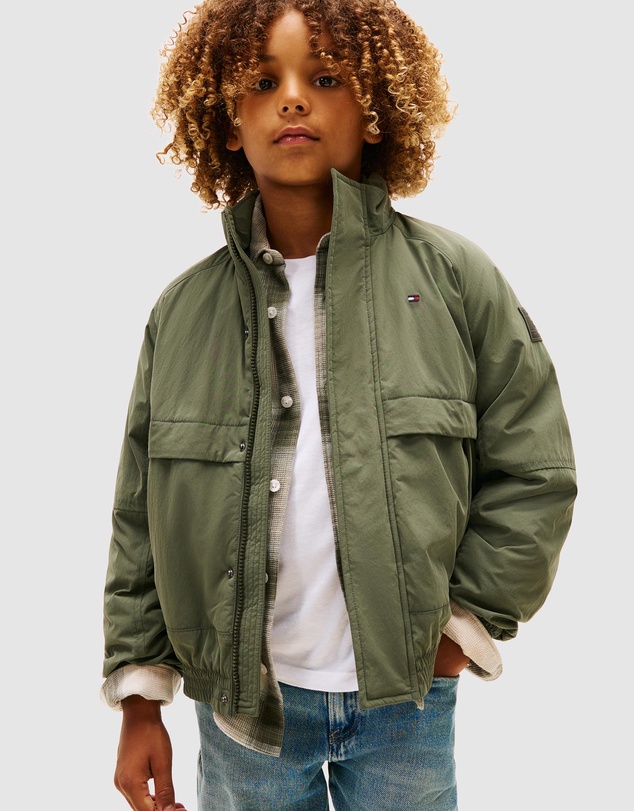 Tommy Hilfiger - Colourblock Fleece-Lined Windbreaker - Kids