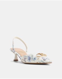 ALDO - Delicate Slingback Kitten Heels