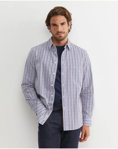 Sportscraft - Gibson Long Sleeve Check Shirt