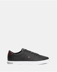 Tommy Hilfiger - Essential Leather Detail Vulc Shoes - Men's