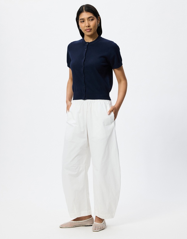 White By FTL - Ruby Short Sleeve Cardigan
