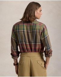Polo Ralph Lauren - Classic Fit Plaid Linen Workshirt