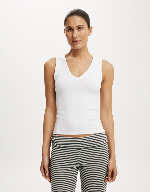 Cotton On - Deep V Tank