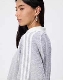 adidas Originals - Boucle Oversized Polo Crew Shirt