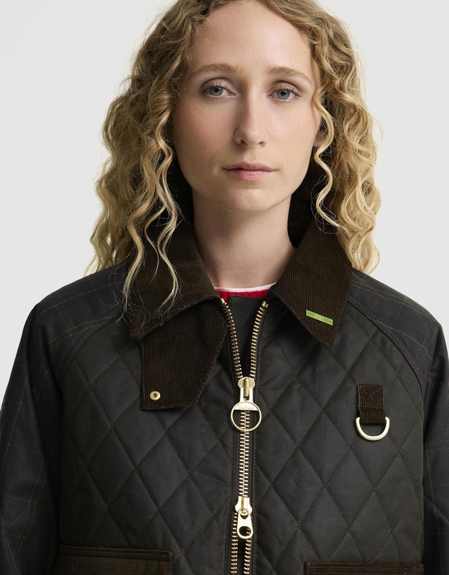 Barbour - Tartan Reimaginedicons Tartan Quilted Spey Wax Jacket