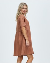 White By FTL - Zavi Linen Dress