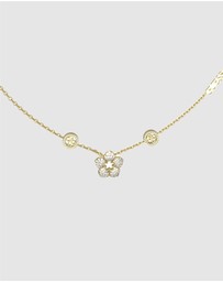 GUESS - Gold-Tone Shining Winter Necklace