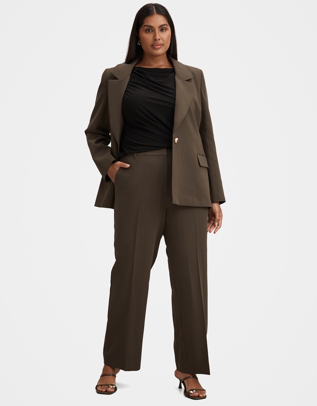 Forever New Curve - Ada Curve Straight Leg Pants