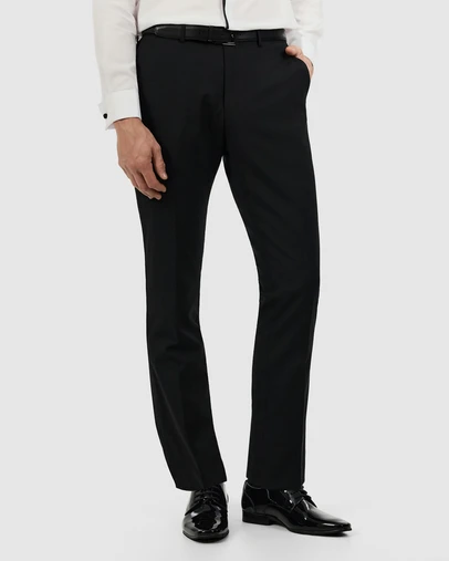 Tarocash - Titan Wool Tuxedo Pant