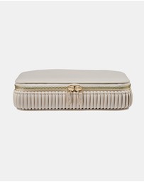 Wolf - Wolf Bella Travel Zip Case Bone