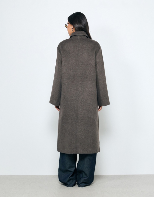 Revibe - Repaired AERE Cassie Wool Blend Coat - AU 6