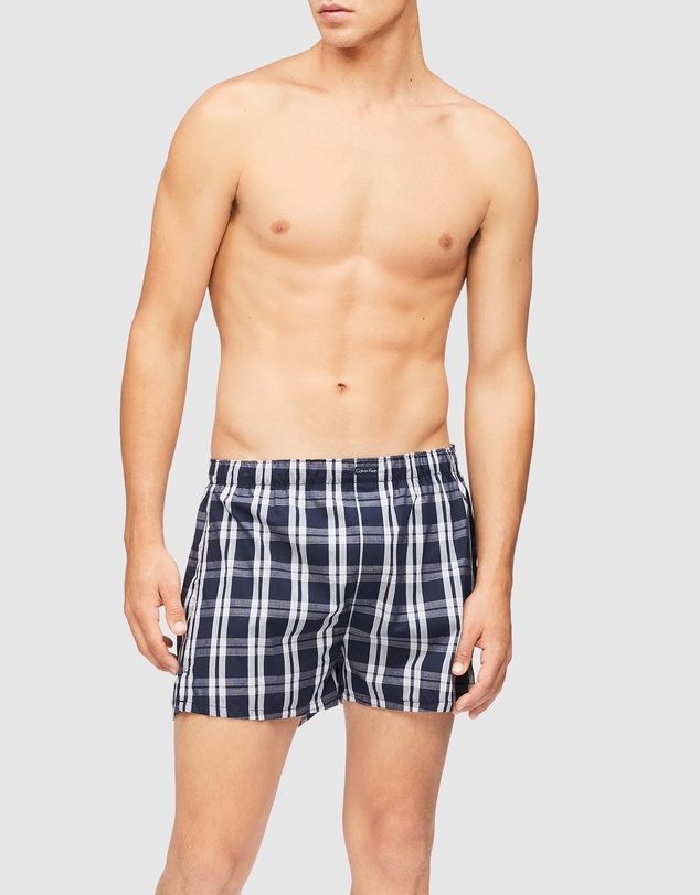 Calvin Klein - Cotton Classics 3 Pack Woven Boxers