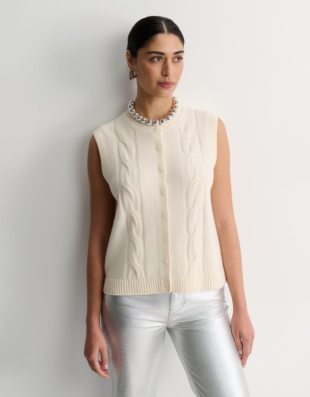 Sportscraft - Pearl Chunky Cable Vest
