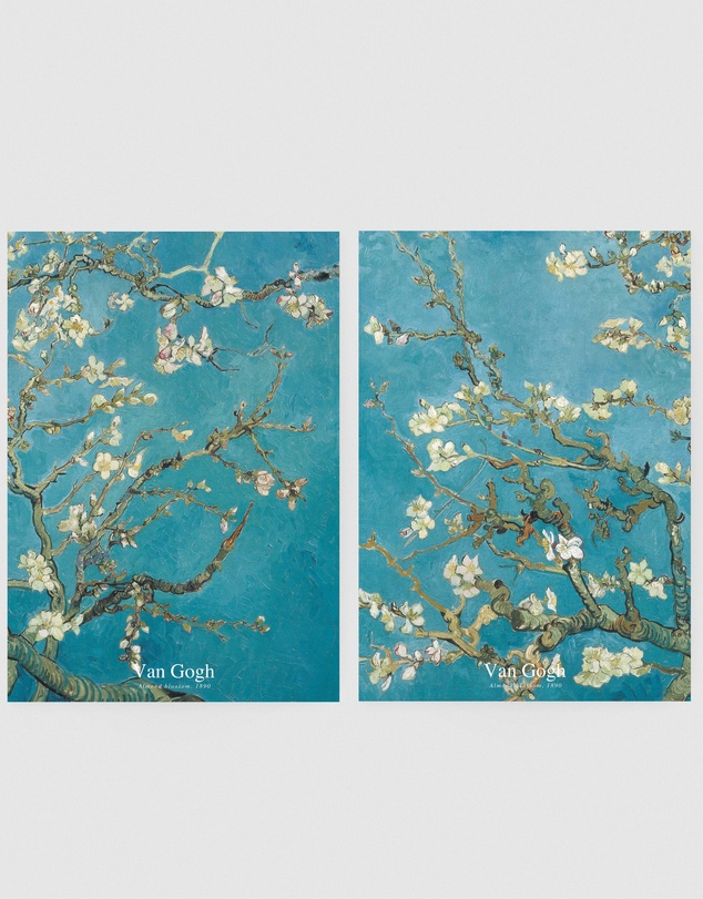 Inka Arthouse - Almond Blossoms Set of 2 by Van Gogh Art Prints