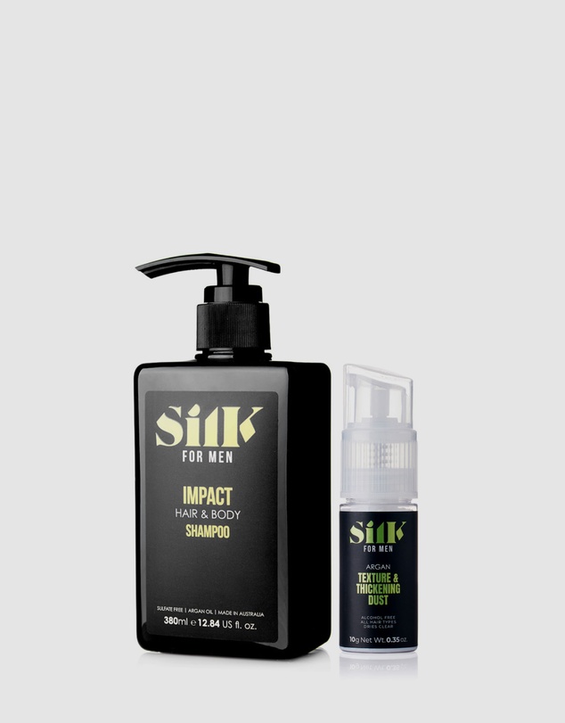 Silk Oil of Morocco - Mens Volume & Wash