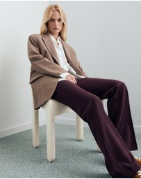M.N.G - Mid-Rise Flare Trousers