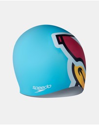 Speedo - Printed Character Swim Cap - Babies-Kids