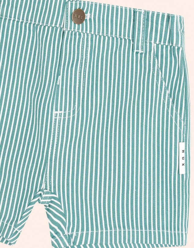 Huxbaby - Mistletoe Stripe Christmas Shorts - Babies-Teens