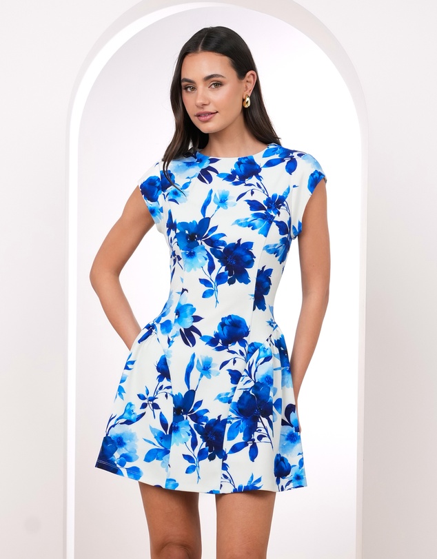 Pilgrim - Zyon Cap Sleeve Mini Dress