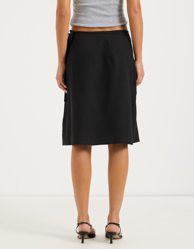 Calli - Mandy Waist Tie Midi Skirt