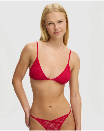 Cotton On Body - Remi Lace Triangle Bralette