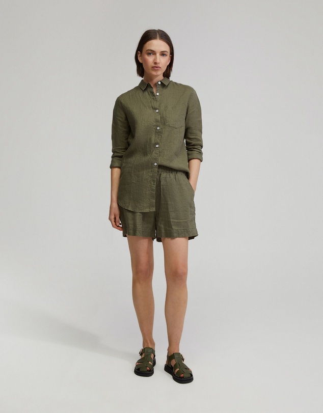Oxford - Cleo Linen Shorts