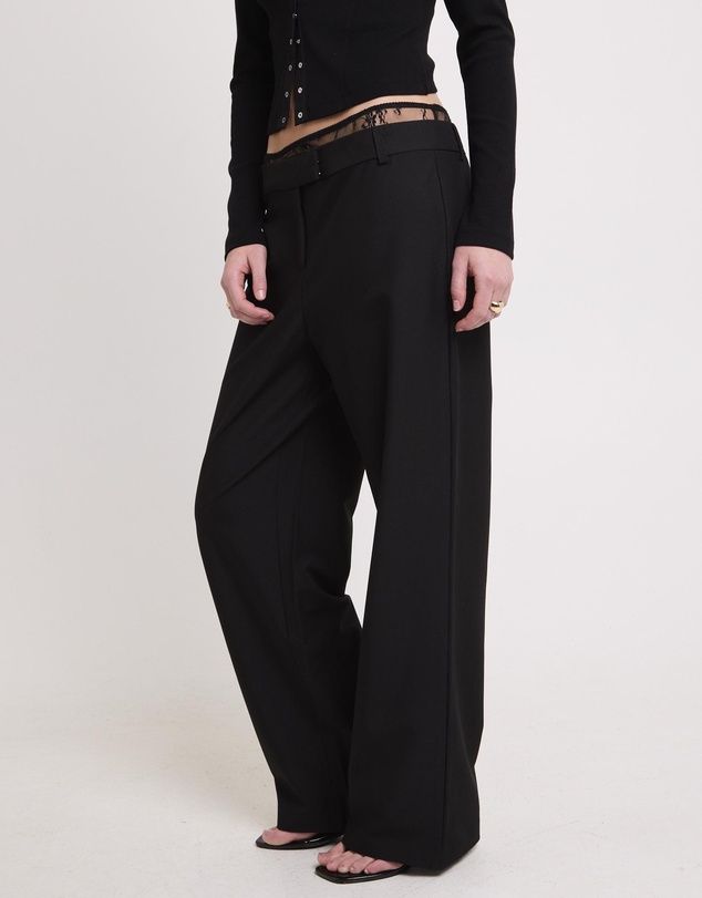 Alice In The Eve - Kyra Lace Insert Pants