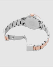 Fossil - Fossil Blue Dive Two Tone Analogue Watch