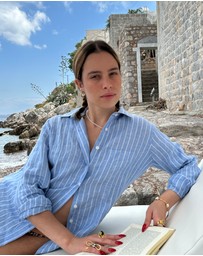 CAMIXA - IRIS Stripes Linen Shirt