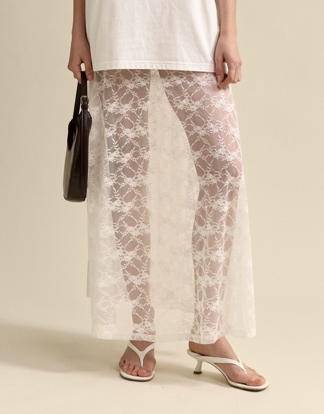 MVN - Lace Maxi Skirt