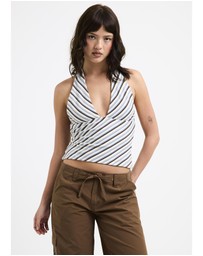 Insight - Danni Stripe Halter Top