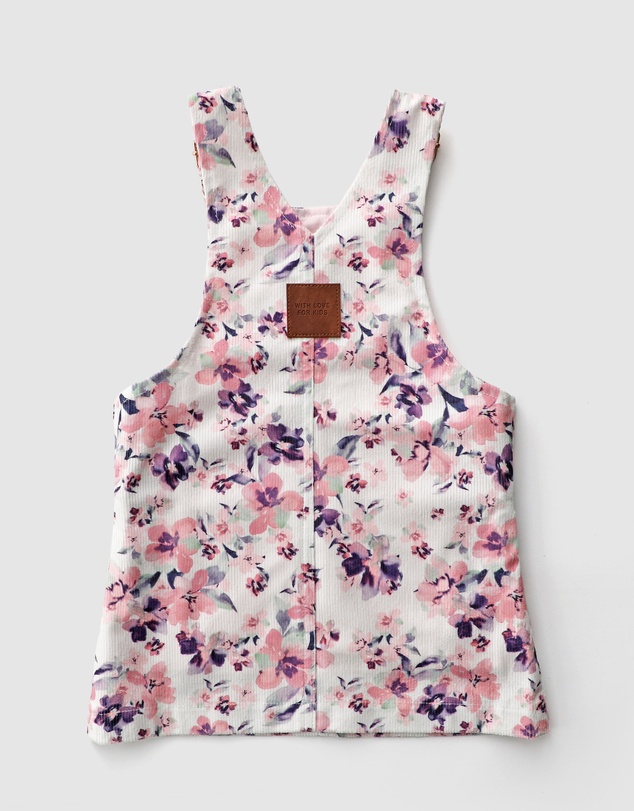 WITH LOVE FOR KIDS - Hazel Cord Pinafore Dress - Babies - Kids