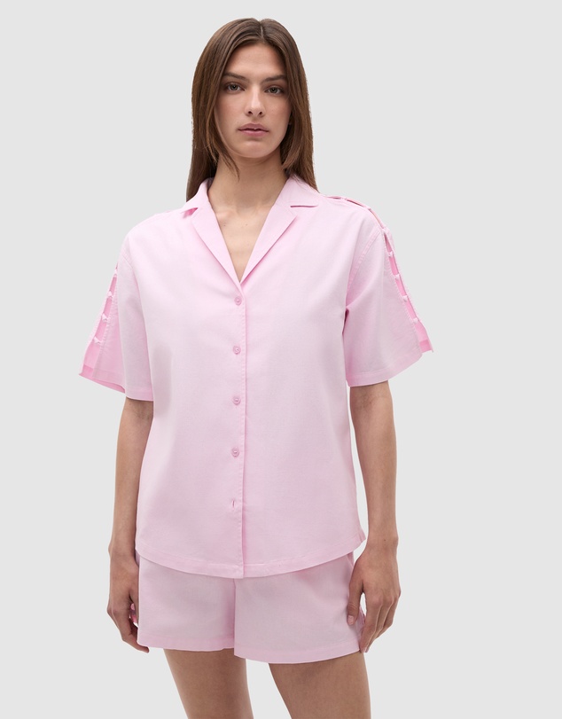 Seed Heritage - Knot Detail Boxy Shirt