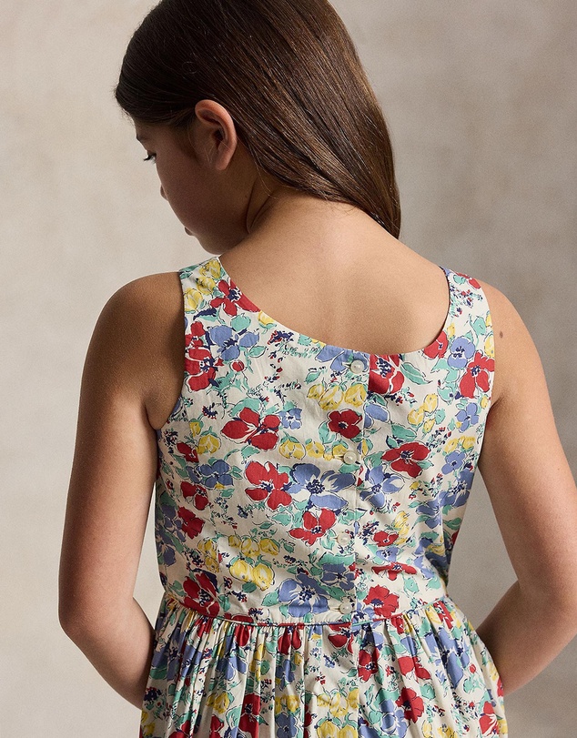 Polo Ralph Lauren - Floral Cotton Dress - Teens