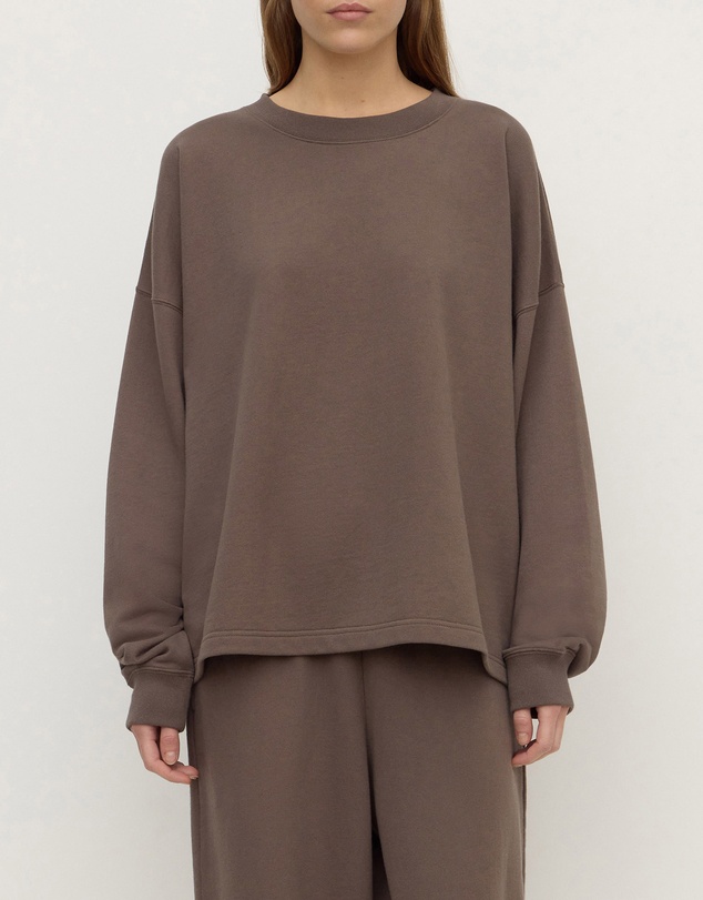 Assembly Label - Brushed Cotton Lounge Sweater