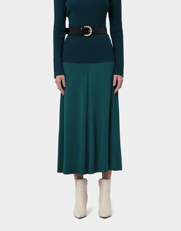 Forcast - Annette A-Line Knit Skirt
