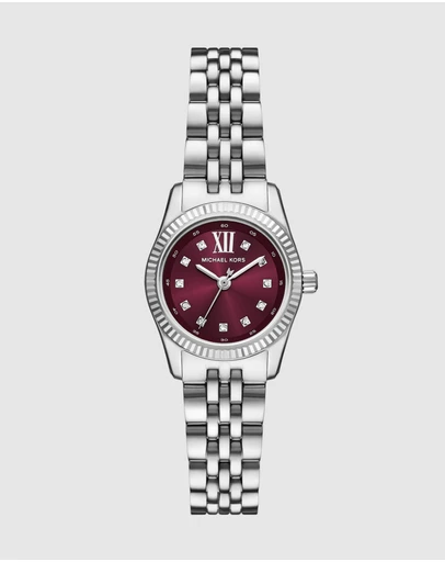 Michael Kors - Lexington Silver Analogue Watch