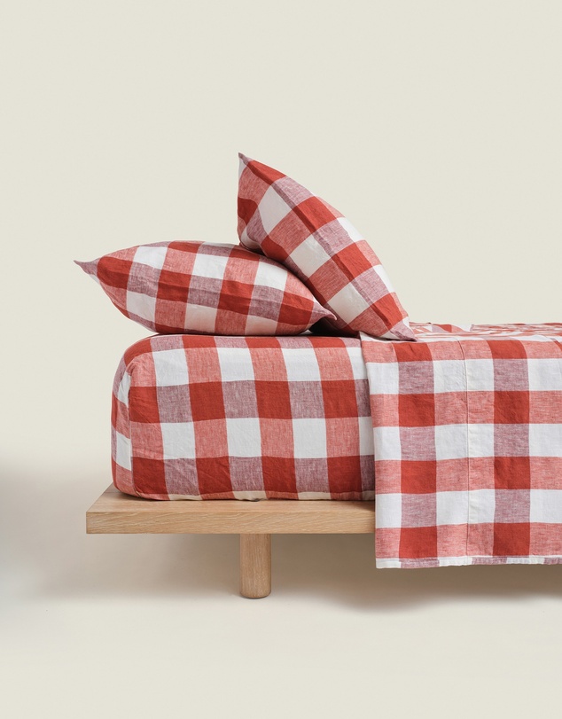 Carlotta + Gee - 100% Linen Fitted Sheet