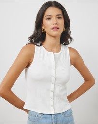Atmos&Here - Serena Button Front Tank