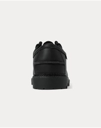 Polo Ralph Lauren - Jett Lug-Sole Leather Moc-Toe Shoes - Men's
