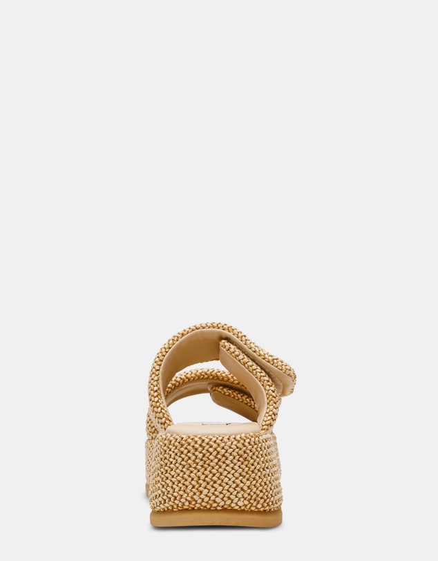 Steve Madden - Tokiyo-Raf Natural Raffia Sandals