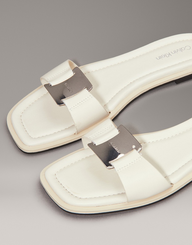 Calvin Klein - Leather Slides