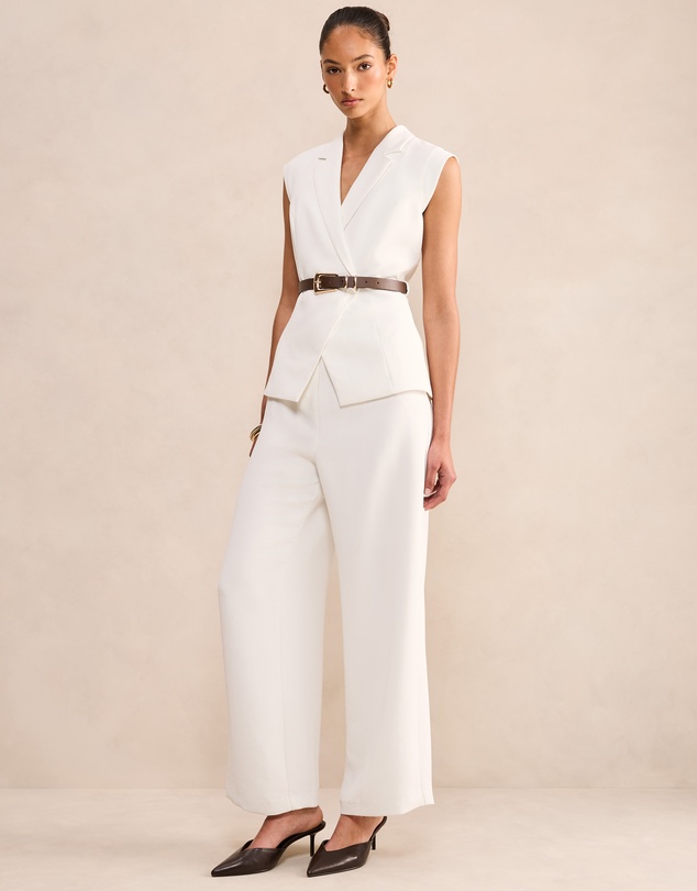Forever New - Ayla Tailored Belted Jumpsuit